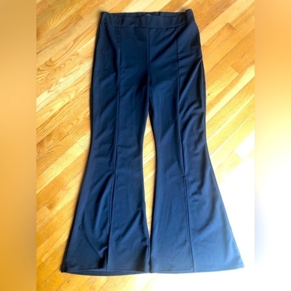 Nasty Gal Pants - Nastygal dressy business casual professional bell bottom pants black size 18